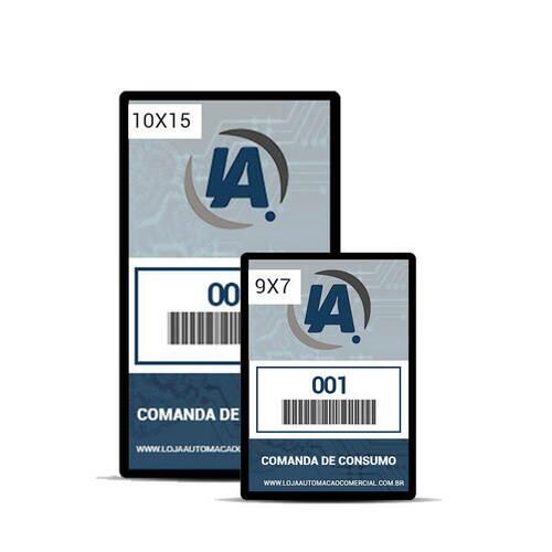 Comanda Eletrônica em Material PVC - Totalmente Personalizada